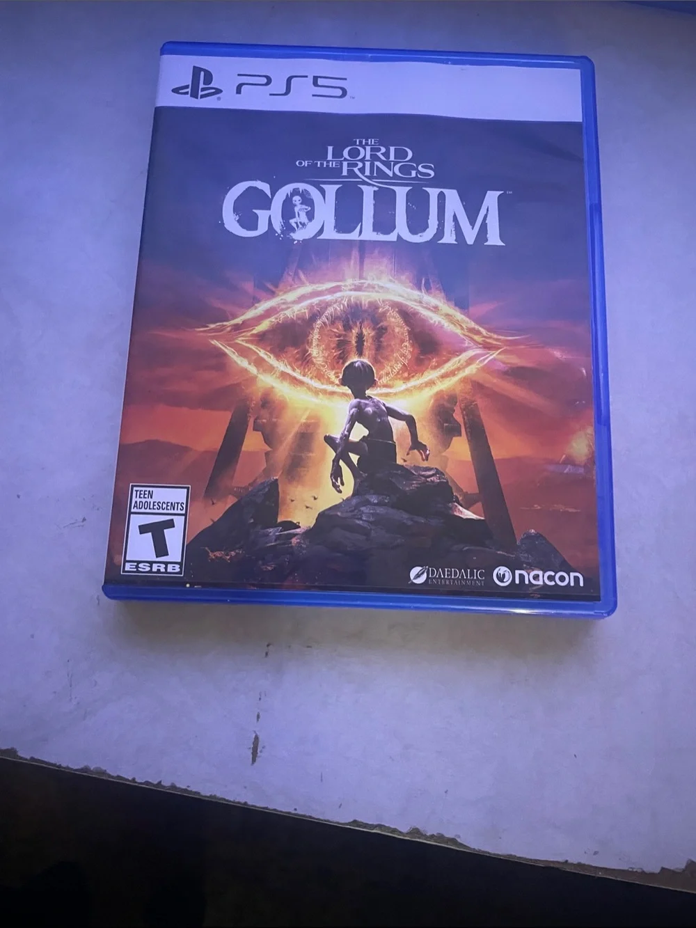 Sony PS5 The Lord of the Rings: Gollum - Blue Case